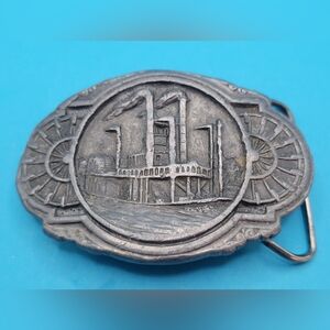 1986 Riverboat Bergamot Pewter Buckle